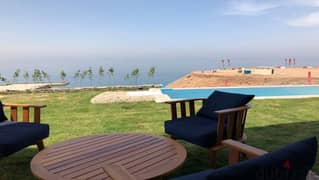 للبيع شاليه 120 م تشطيب كامل + Sea View + تقسيط مريح فى المونت جلالة IL Monte Galala العين السخنة 0