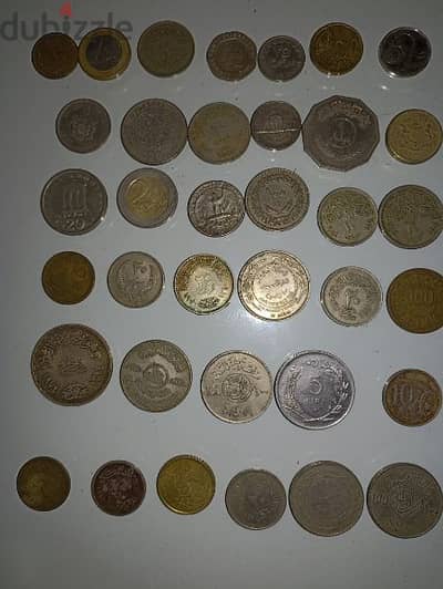 various old coins