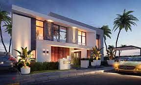 Chalet for sale in installments with a direct sea view, the largest open view and landscape, delivery within months 0