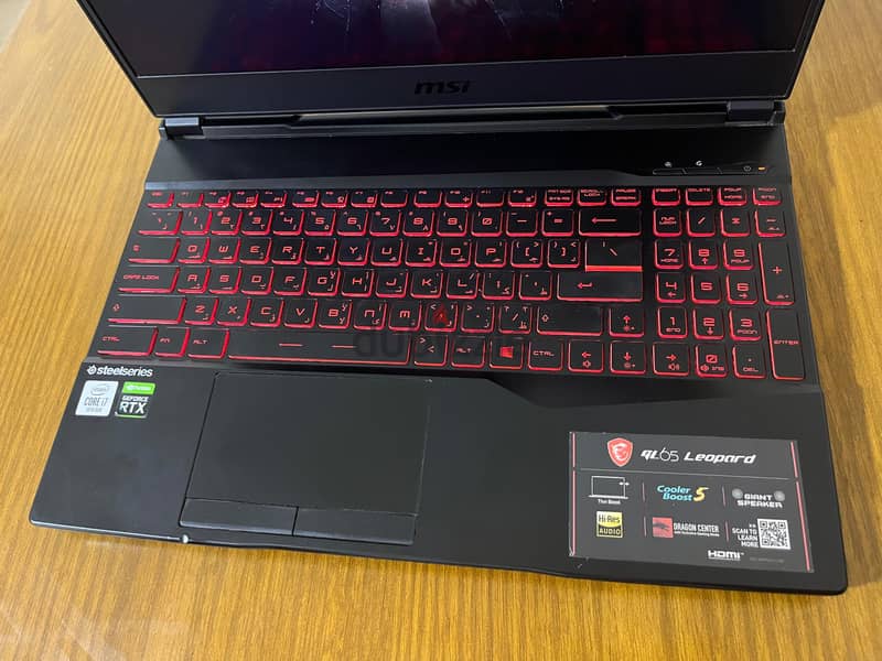 MSI GL65 Leopard 10SFR Gaming Laptop 14