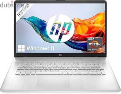 HP Laptop 17,3" FHD Display AMD Ryzen 7-5700U  16GB DDR4 RAM  512GB