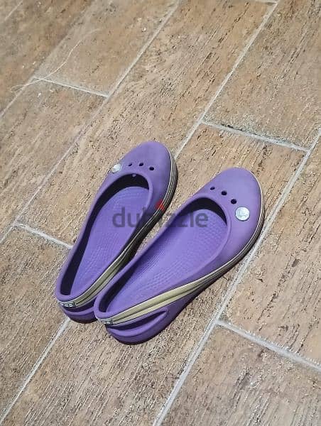 purple ballerina crocs 1