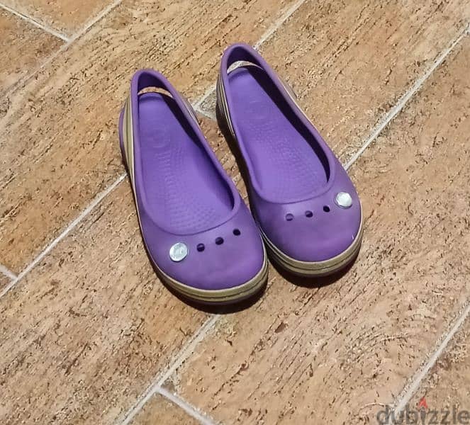 purple ballerina crocs 2