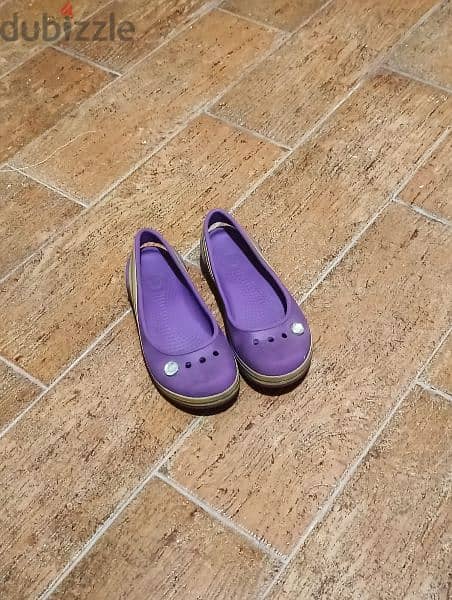 purple ballerina crocs 3