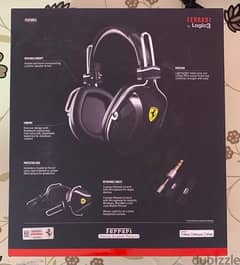 Ferrari by Logic3 P200 Scuderia Headphones 0