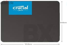 Hard Desk Crucial BX500 SSD 500 Giga - Sata for Laptop and PC