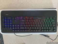 RGB Gaming Keyboard / لوحة مفاتيح الألعاب آر جي بي