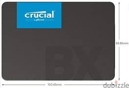 Hard Desk Crucial SSD 500 Giga Sata for PC and Laptop