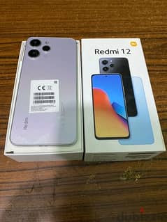 Redmi 12 اتنين شريحه ١٢٨ جيجا  رام ٨+٤ معاه كل حاجتو ب٧٥٠٠ 0