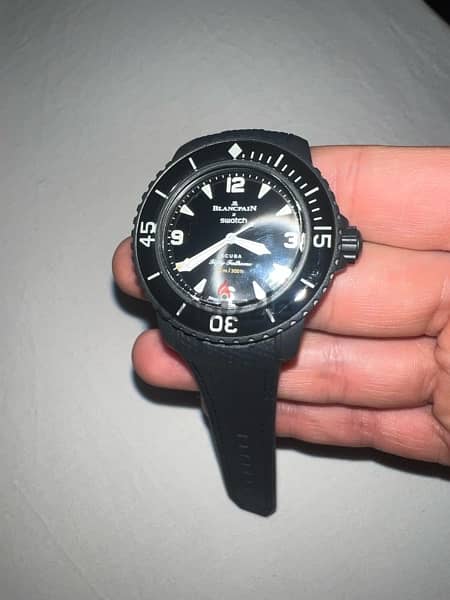 Blancpain X Swatch watch 1