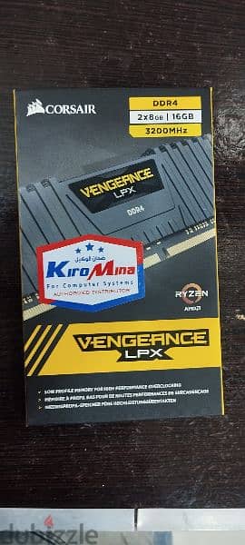 Corsair Vengeance DDR4 16GB(2x8) 3200MHZ