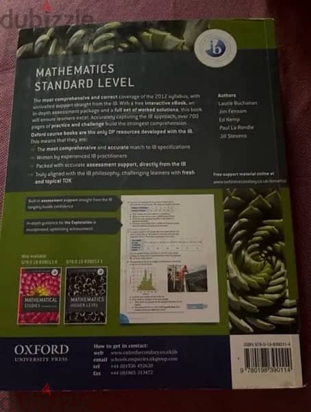 Mathematics Standard Level (Oxford) 1