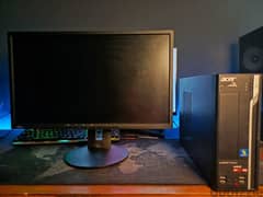 PC Acer & Monitor