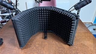 Acoustic foam shield *30 فوم معالج الصوت للتعليق الصوتي (فويس اوفر)