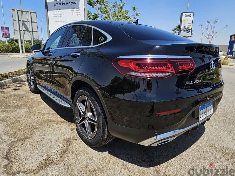 GLC 200 AMG Coupe Wakeel, 47k mint condition with Report from Mercedes 4