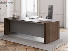 مكتب اداري خشب mdf  اسباني  شيك وعصري - office furniture desk