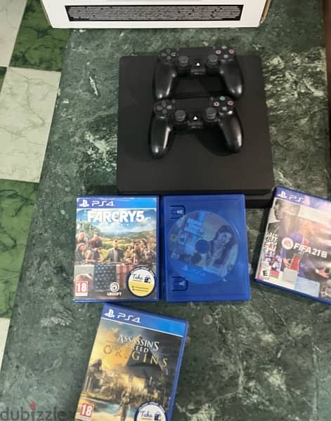 ps4 slim 500 giga 1