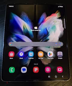 Samsung Galaxy Fold 3 with new sealed Buds 3 pro سامسونج فولد ٣