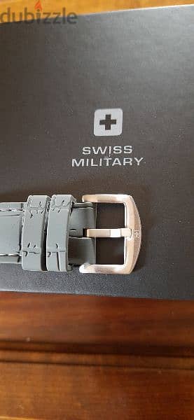 ساعة سمارت swiss military سويسرى  مقاس ٤٥ متبرشمة 2