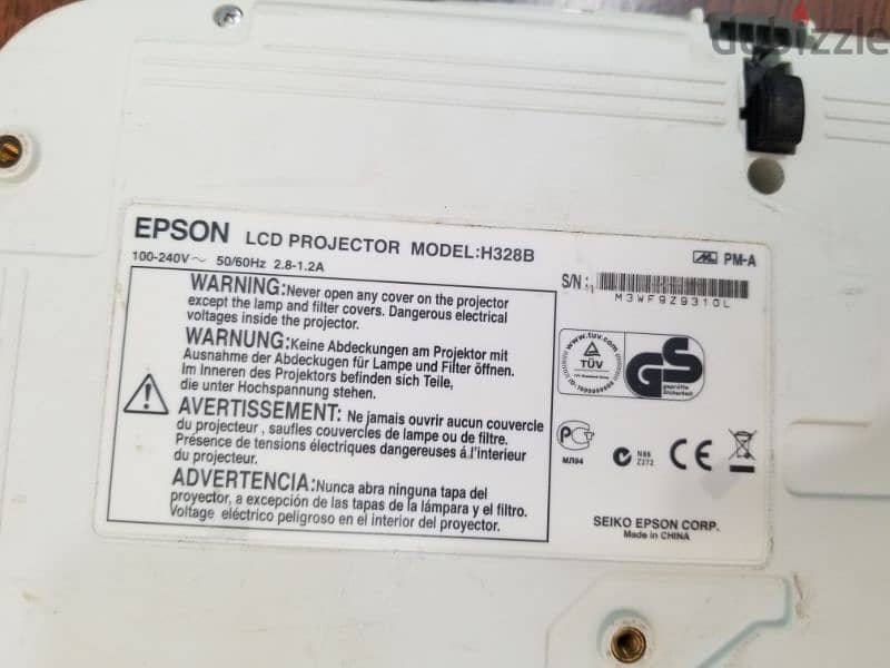 برجوكتور ايبسون projector epson  حاله ممتازه 6