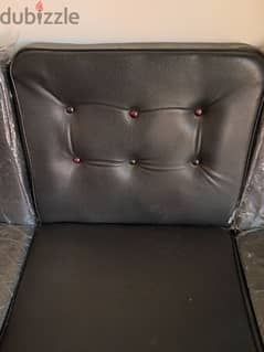 3-Set Leather Chairs