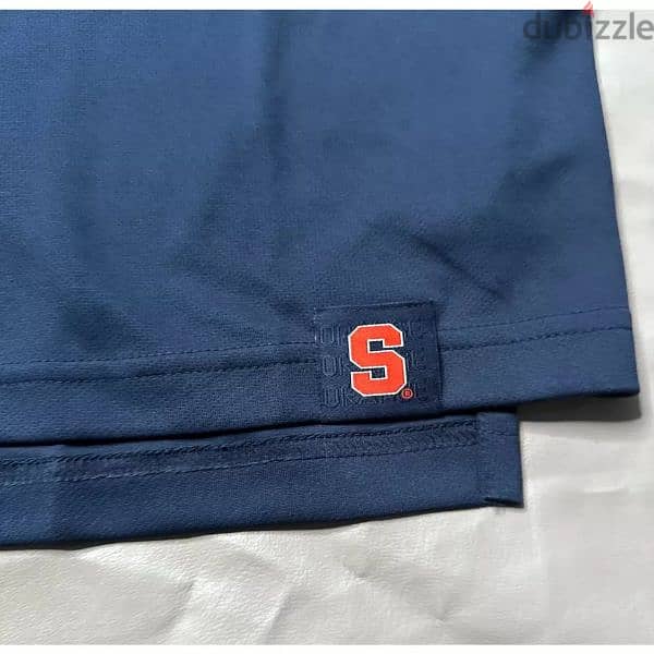 Nike Men's Large Team college Syracuse navy polo shirt 2