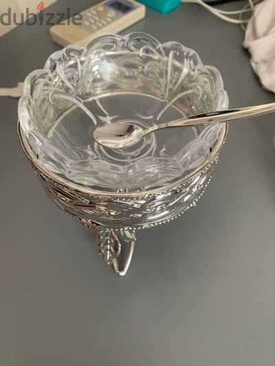 silver plated bowl set