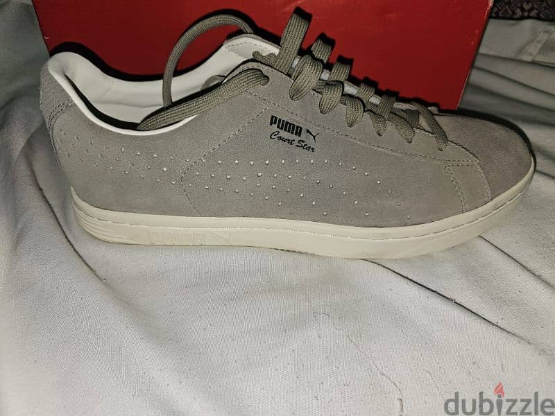 new Puma sheos size 44 grey with box 1