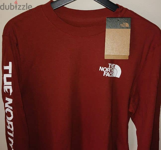 North Face Men's Tshirt Longsleeve Size S. تيشيرت North Face 1