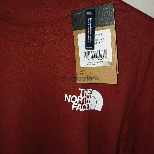 North Face Men's Tshirt Longsleeve Size S. تيشيرت North Face 3