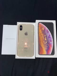 iPhone xs gold 256gb