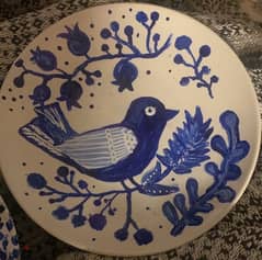 A handmade plate