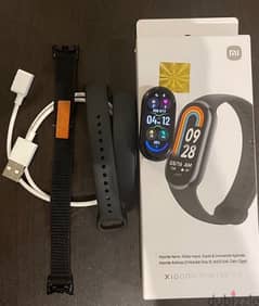 Xiaomi Band 8- Black with warranty . . . ساعة شومي باند ٨ مع ضمان