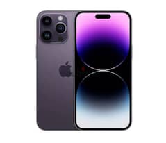 I phone   14 pro max 256G purple