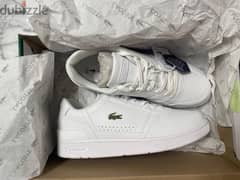 Lacoste White Shoes original New with receipt - size 43 0