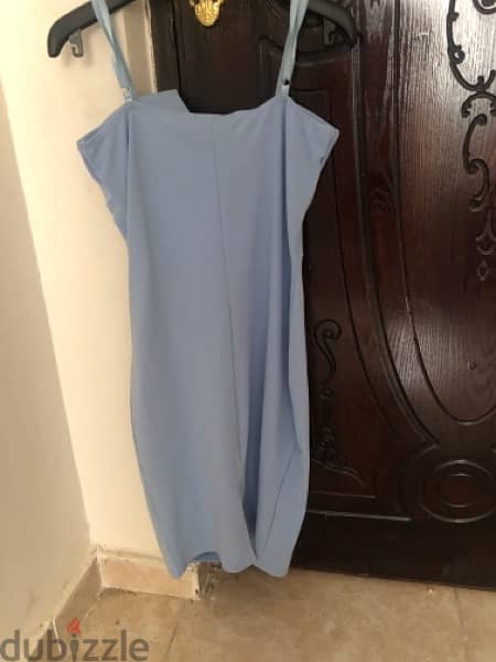 baby blue  dress 1