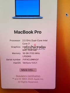 macbook pro i7  ram 16  2017