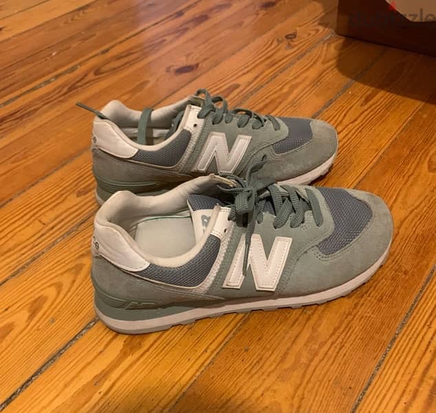 Green New Balance Shoes 1