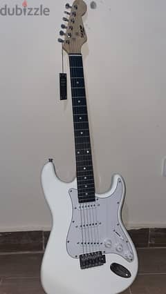 brand new electric guitar