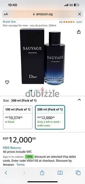 sauvage dior   200 m & others 01005682221 17