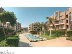 with less total price own apartment with garden with installments view landscape  fifth square compound 0