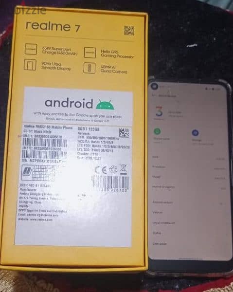 Realme 7 ( Ram 8 // Rom 128 ) 6