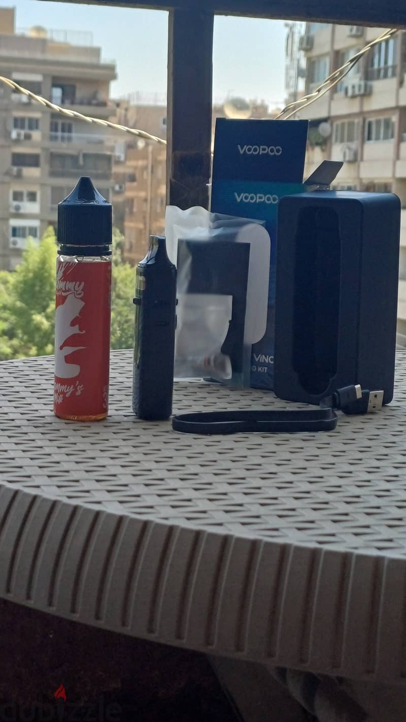 Voopoo vinci 3 mod pod kit vape with 60 ml liquid free 0