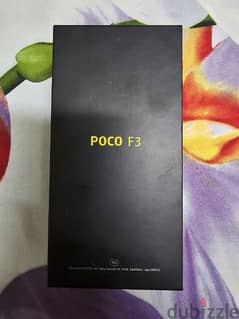 Poco F3 8GB ram 256GB rom