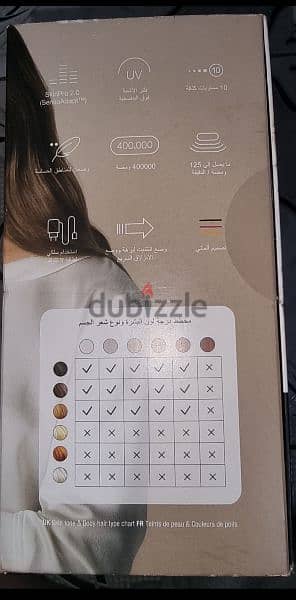 ماكينة إزالة شعر ليزر براون braun silk expert pro 5 جديدة 4