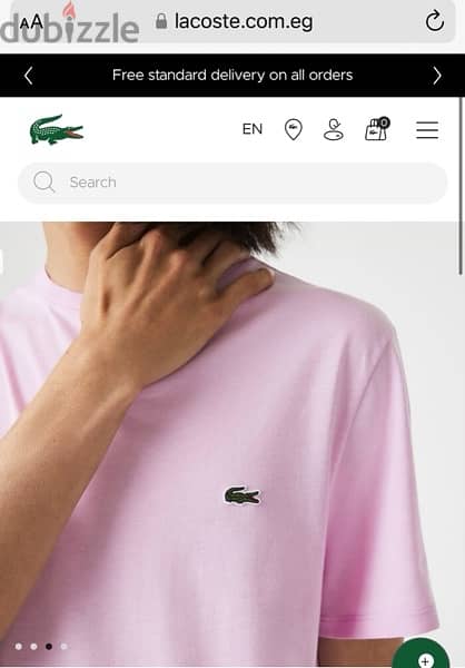 New Original Lacoste Basic T shirt 5