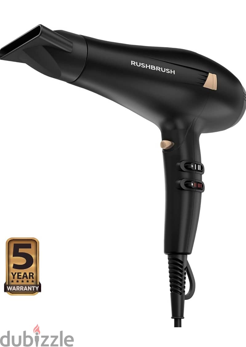 RUSHBRUSH® D3 PRO Dryer سشوار للشعر راش براش 0