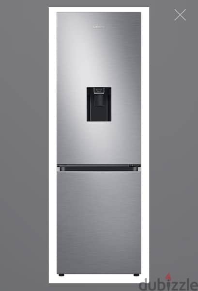 Samsung No Frost Refrigerator - Stainless Steel - 341L 0