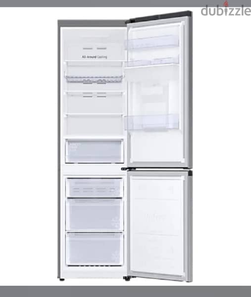 Samsung No Frost Refrigerator - Stainless Steel - 341L 1