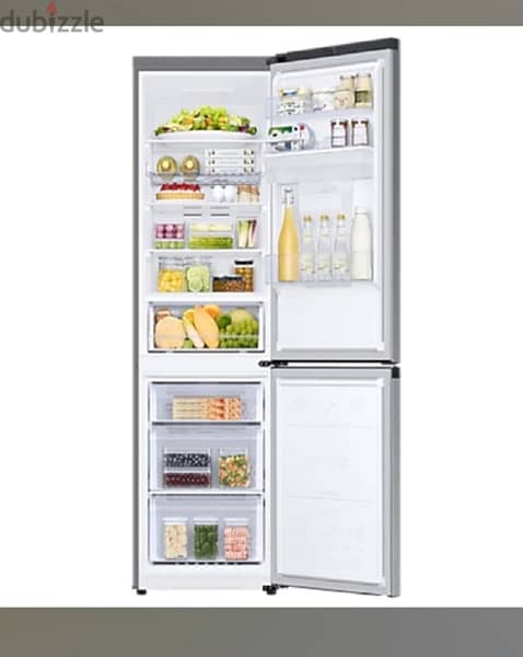 Samsung No Frost Refrigerator - Stainless Steel - 341L 2